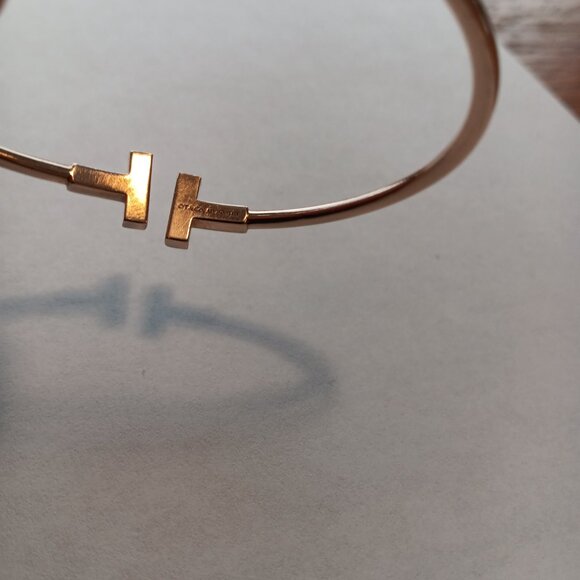 TIFFANY T WIRE DIAMOND BRACELET - Picture 4 of 6